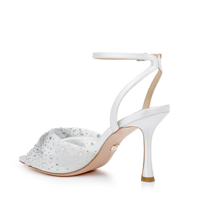 Badgley Cameryn Stiletto with Crystal-Embellished Mesh