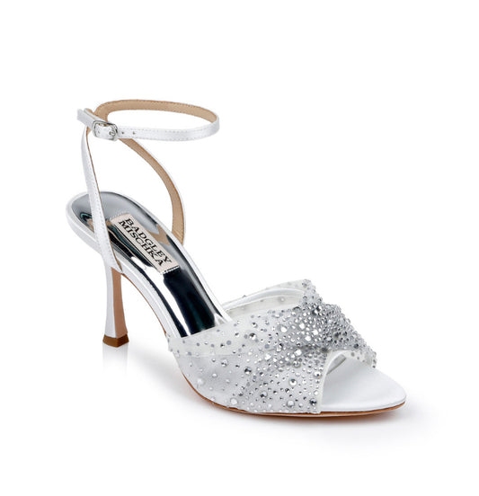 Badgley Cameryn Stiletto with Crystal-Embellished Mesh