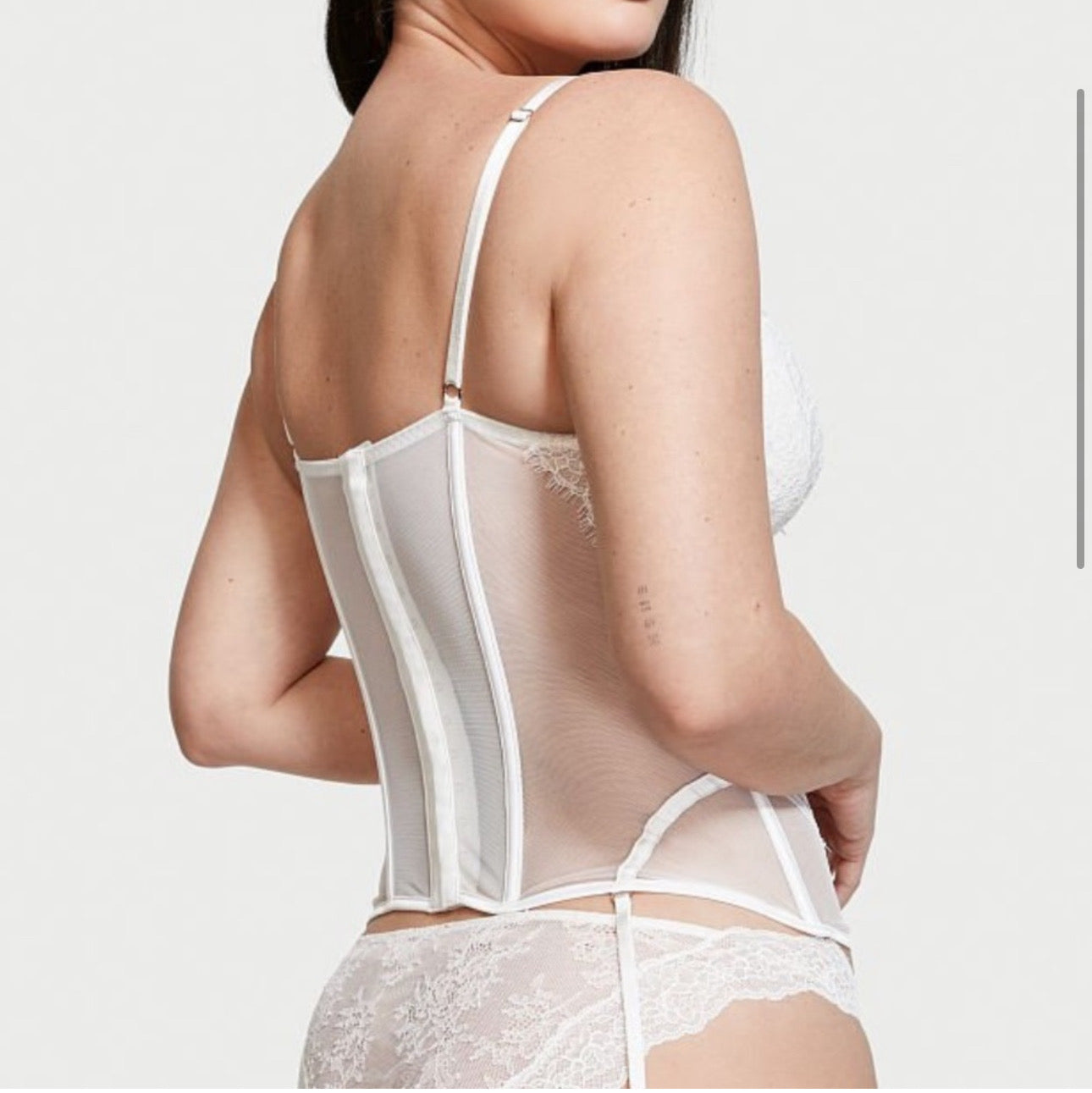 Victoria secret bridal corset set+ culot