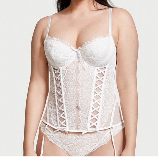 Victoria secret bridal corset set+ culot