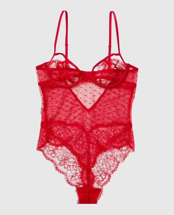 Lasenza lace bodysuit pack