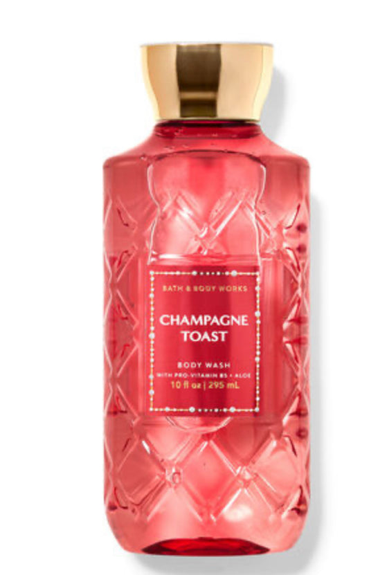 BBW champagne toast body wash