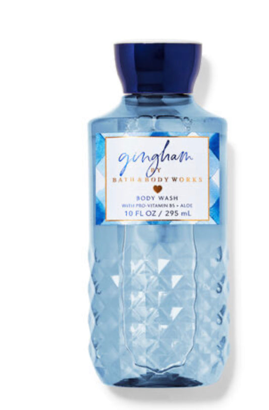 BBW gingham body wash