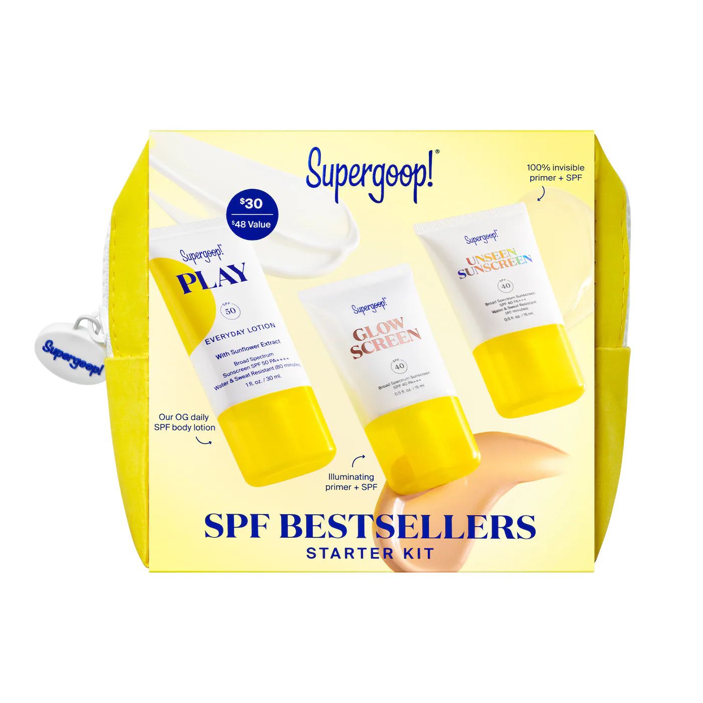 Supergoop! SPF Bestsellers sunscreen Kit