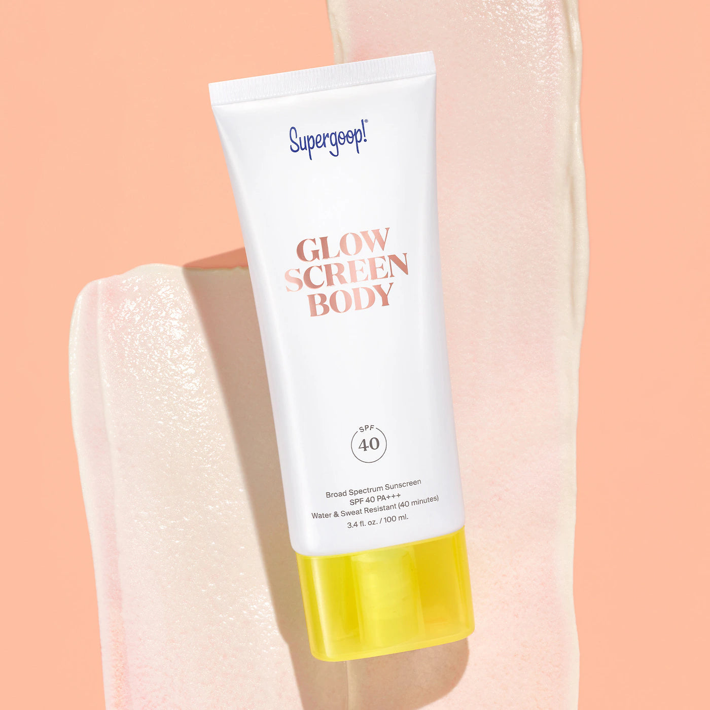 Supergoop! Glowscreen Body Lotion SPF 40 sunscreen