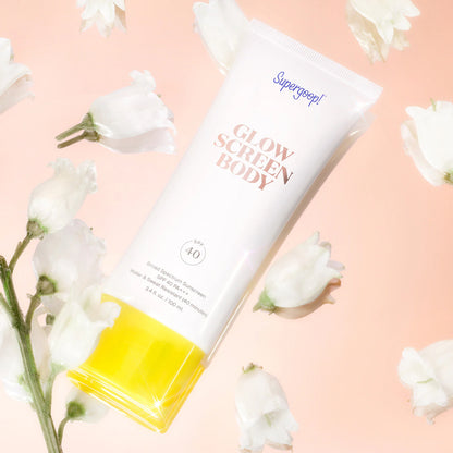 Supergoop! Glowscreen Body Lotion SPF 40 sunscreen