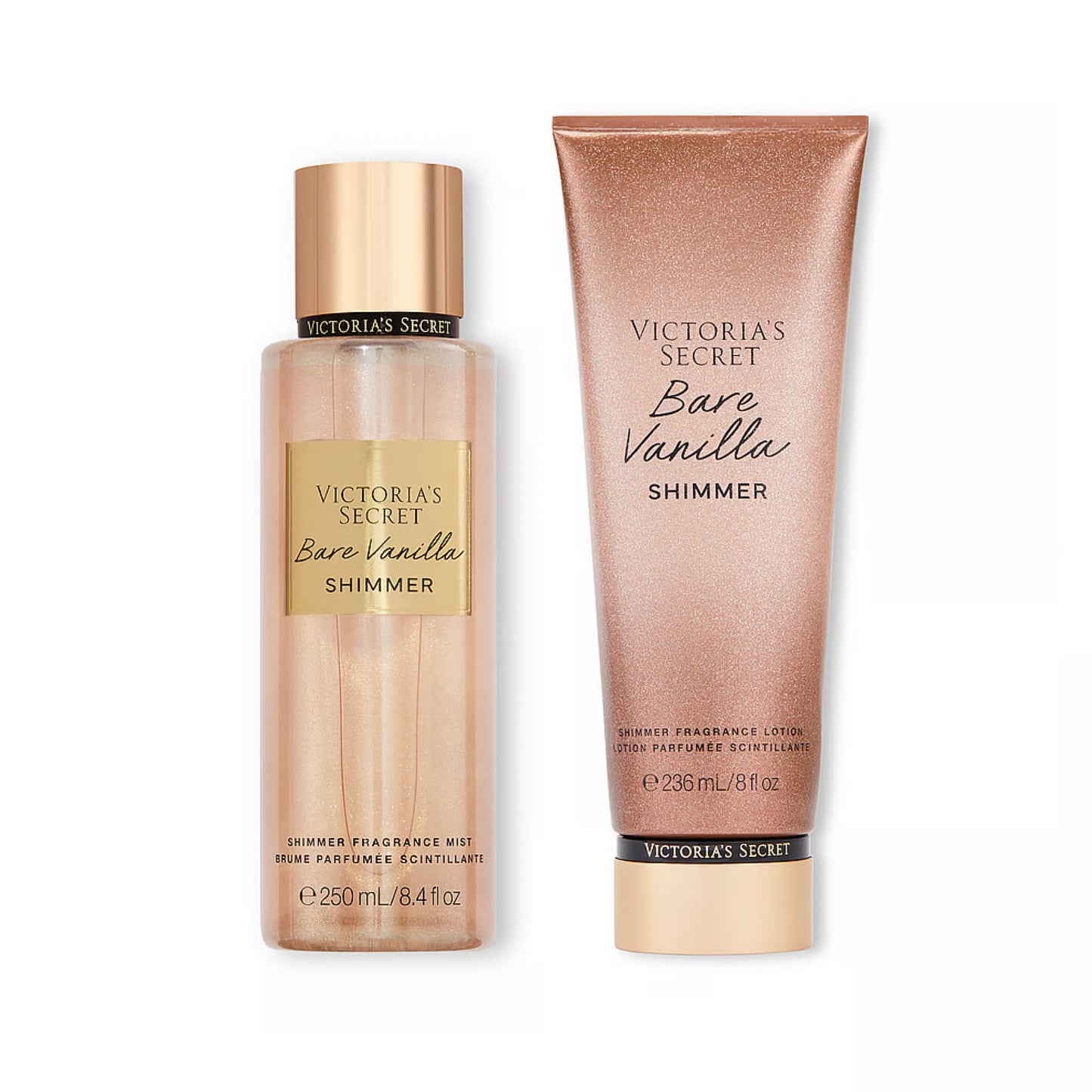 Vs bare vanilla shimmer mist set