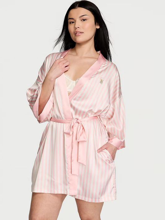 Vs satin robe