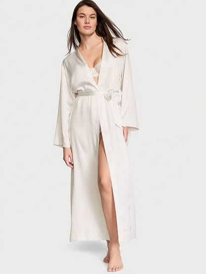 Vs satin long robe