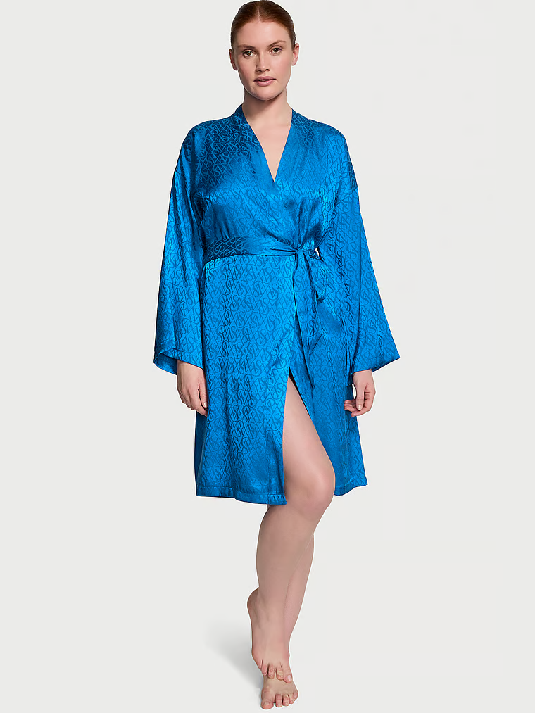 Vs satin robe