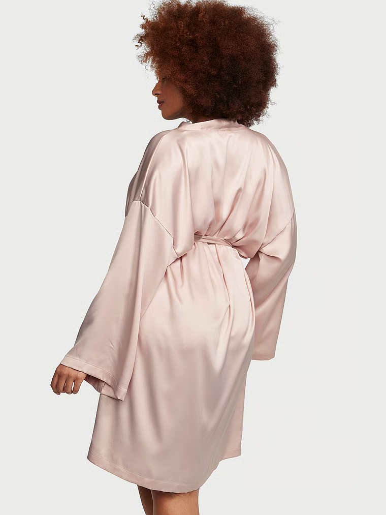 Vs satin robe