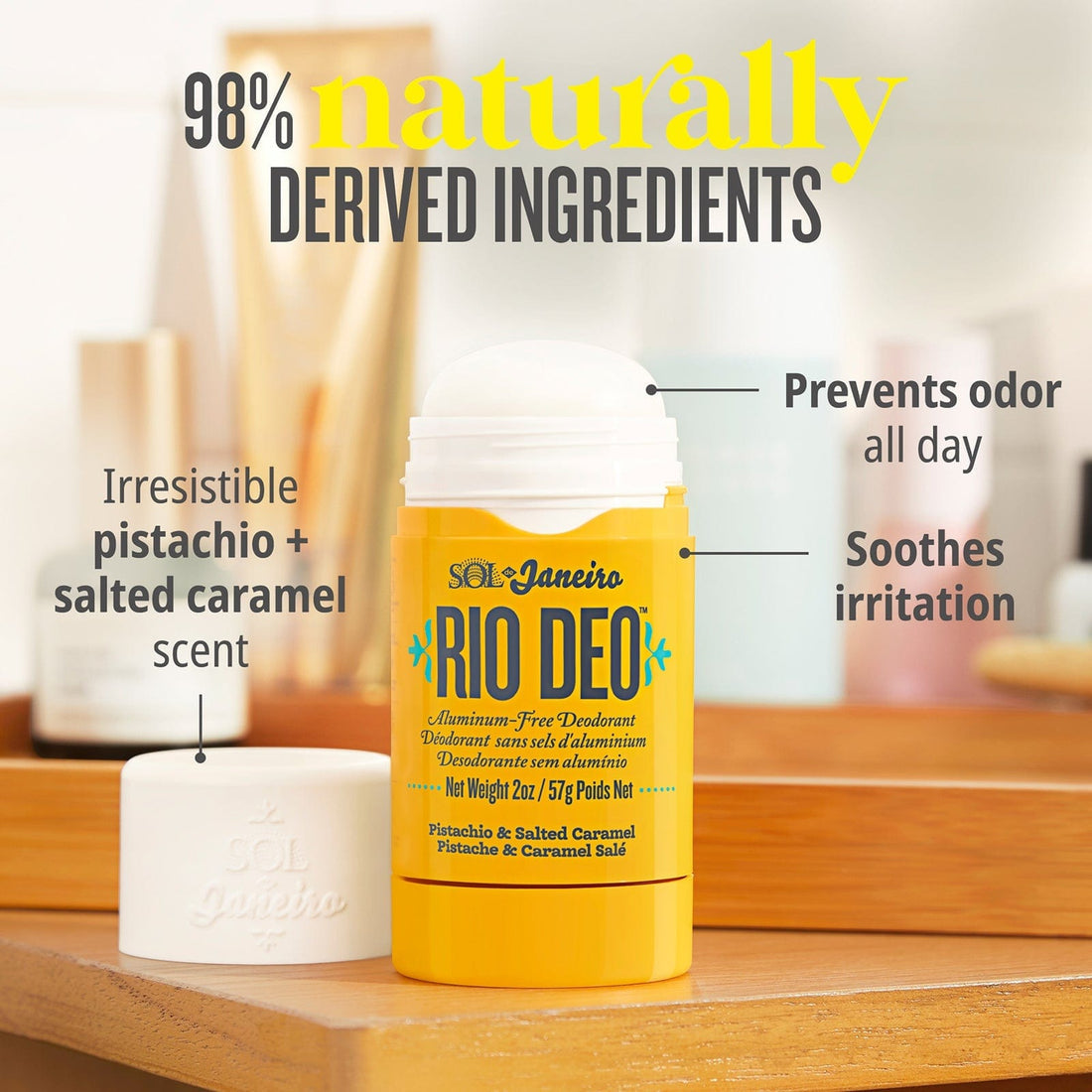 SOL RIO DEO ALUMINUM-FREE DEODORANT CHEIROSA 62