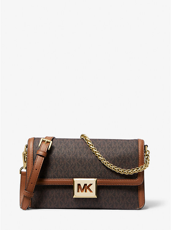 Mk Sonia Medium Logo Convertible Shoulder Bag