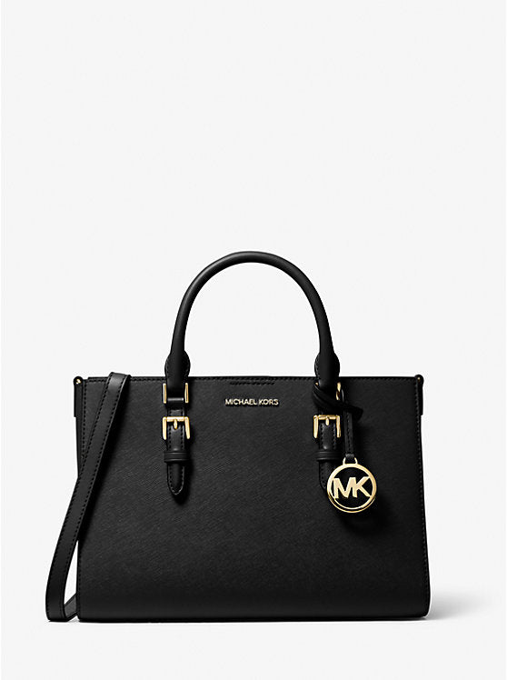 MK Charlotte Medium Saffiano Leather 2-in-1 Tote Bag