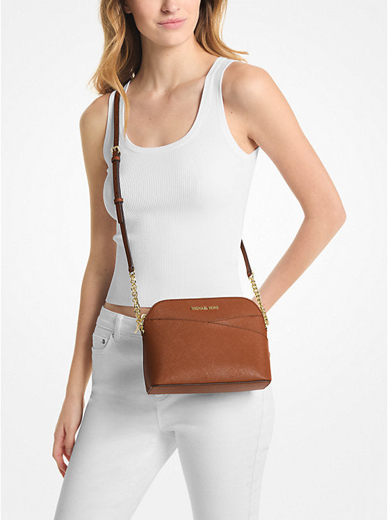 MK Jet Set Travel Medium Dome Crossbody Bag