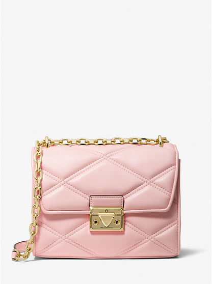 Mk Serena Small Quilted Crossbody Bag