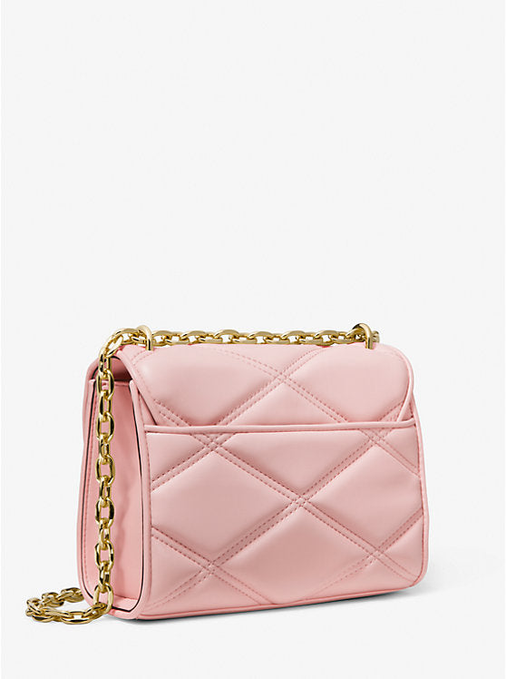 Mk Serena Small Quilted Crossbody Bag