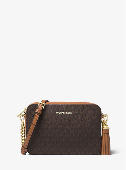 Mk Ginny Medium Logo Crossbody Bag