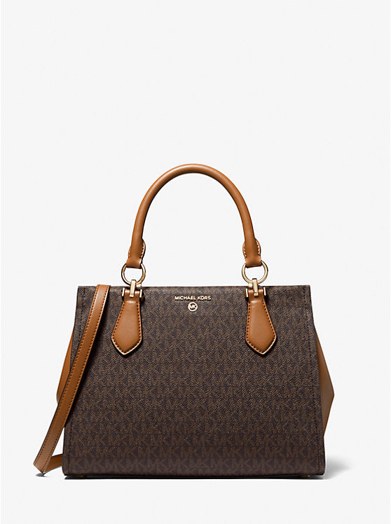 Mk Marilyn Medium Logo Satchel