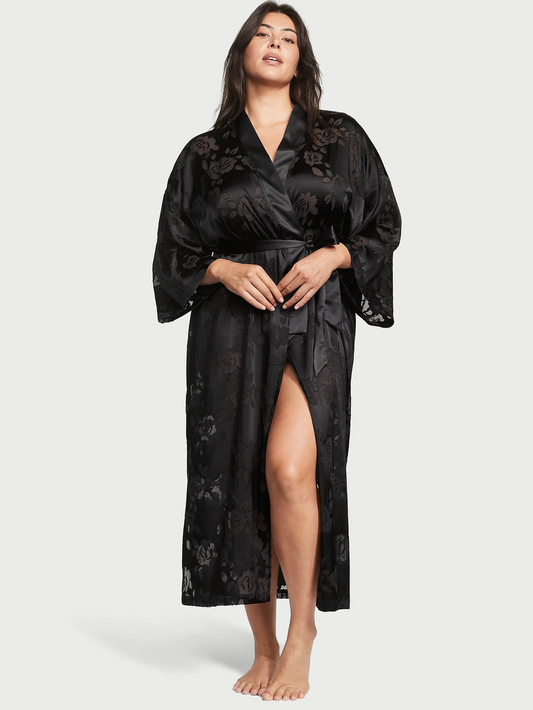 VS Archives Burnout Satin Robe