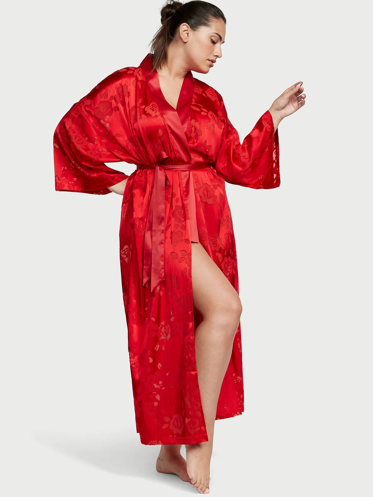 VS Archives Burnout Satin robe